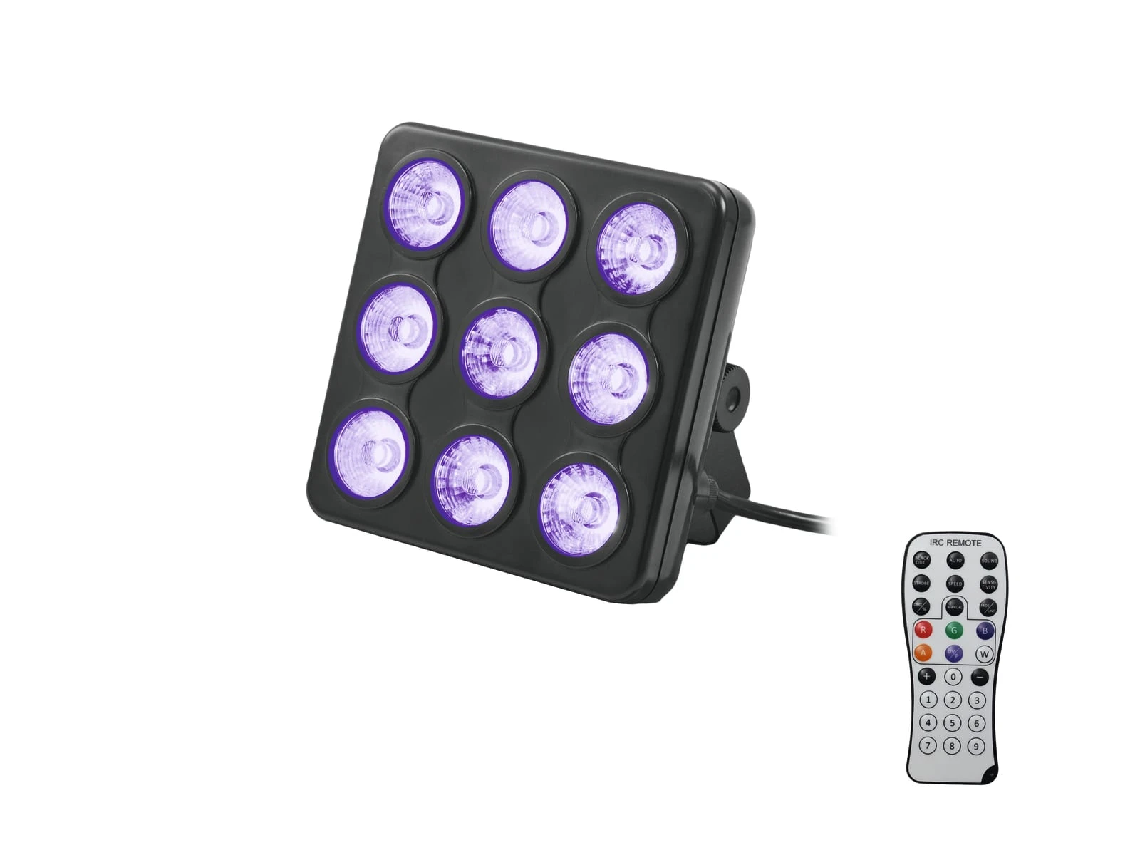 Eurolite LED Farbwechseler RGB+UV Mit Fernbedienung In Bunt