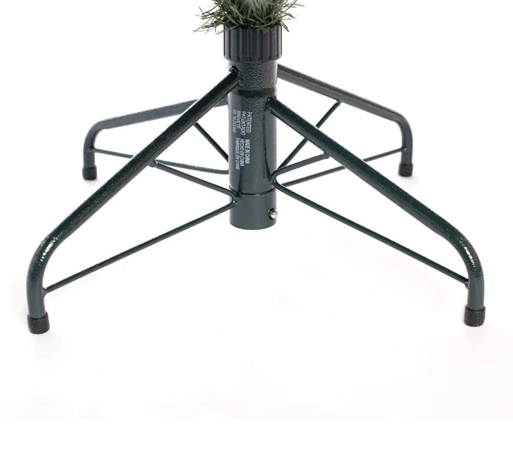 Evergreen Weihnachtsbaum Fichte Frost In Weiß - 104x104x150cm – Bild 9