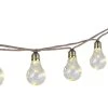 Globo Lighting Solar-Lichterkette "SOLAR-LICHTERKETTE KUNSTSTOFF AMBER, 50XLED" In Brown