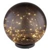 Globo Lighting Solarleuchte "SOLARLEUCHTE KUNSTSTOFF, 40XLED" In Black