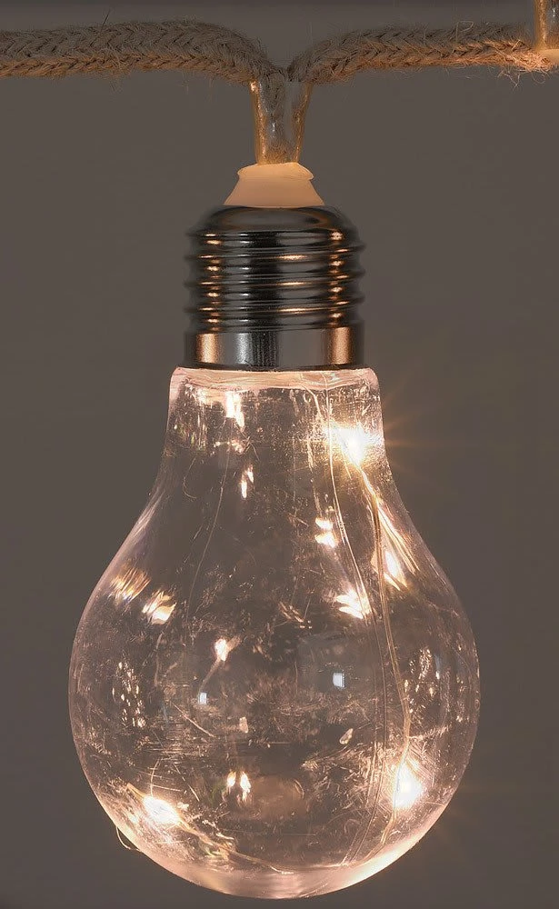 Home&Styling Collection LED-Lichterkette In Braun – Bild 2