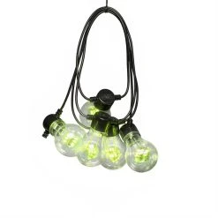 Konstsmide LED Gartenlichterkette Mit Farbwechsel 4,5m 60 Birnen In Schwarz