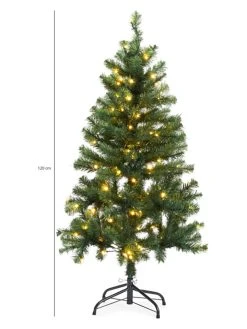 Lifa-Living Künstlicher Weihnachtsbaum In Grün - (H)120 Cm