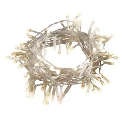 Maledee LED-Lichterkette Mit Schalter, 20 LEDs, 3-AA Batteriefach