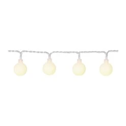 MARELIDA LED Deko Lichterkette Berry 20 Weiße Kugeln L: 1,89m In Weiß
