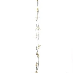 MARELIDA LED Draht Lichterkette Sterne Timer Batterie L: 2,95m In Transparent