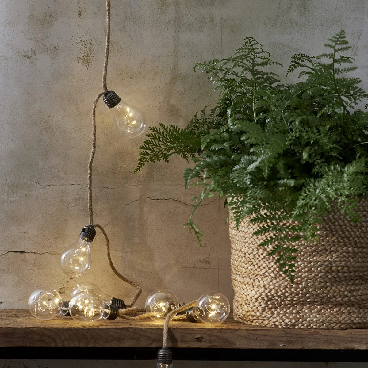 MARELIDA LED Lichterkette Jutta 10 Glühbirnen L: 225cm Batteriebetrieb In Transparent – Bild 3