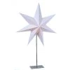 MARELIDA Papiersterm Luna 7-zackig Leuchtstern Mit Kabel Und Fassung H: 75cm