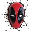 Marvel Heroes Lampe Marvel Deadpool Head 3D