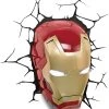 Marvel Heroes Lampe Marvel Iron Man Head 3D