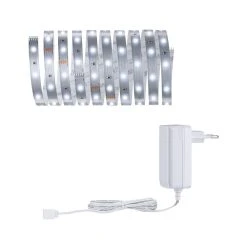 Paulmann LED Streifen MaxLED 250 Set 3m Tageslichtweiß Unbeschichtet In Silber