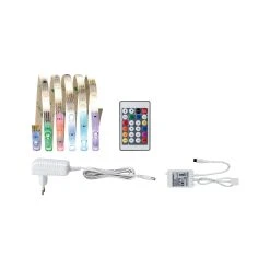 Paulmann LED-StreifenFunction Digital RGB+W LED Stripe Set 1,5m + Fernbedienung In Weiß