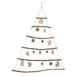 PureDay LED Deko-Tannenbaum, Natur