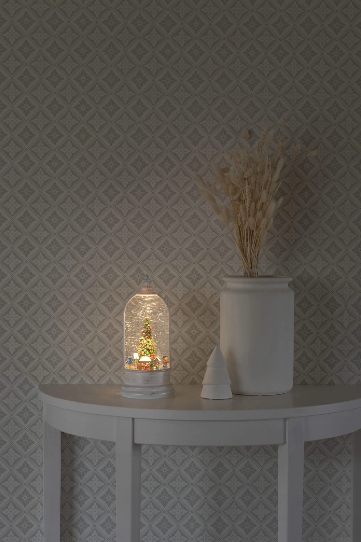 PureDay LED-Laterne Weihnachtsmarkt, Weiß – Bild 3