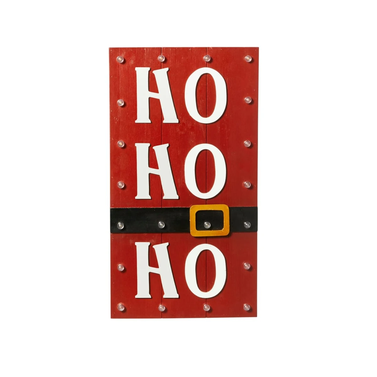 PureDay LED-Wandobjekt HoHoHo, Rot – Bild 2