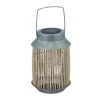 Relaxdays Solarlampe In Natur/ Silber - (H)26 X Ø 17 Cm