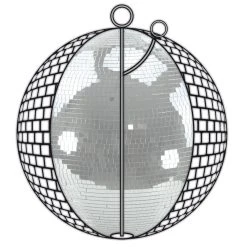 SATISFIRE Discokugel Spiegelkugel In Kupfer - 50cm