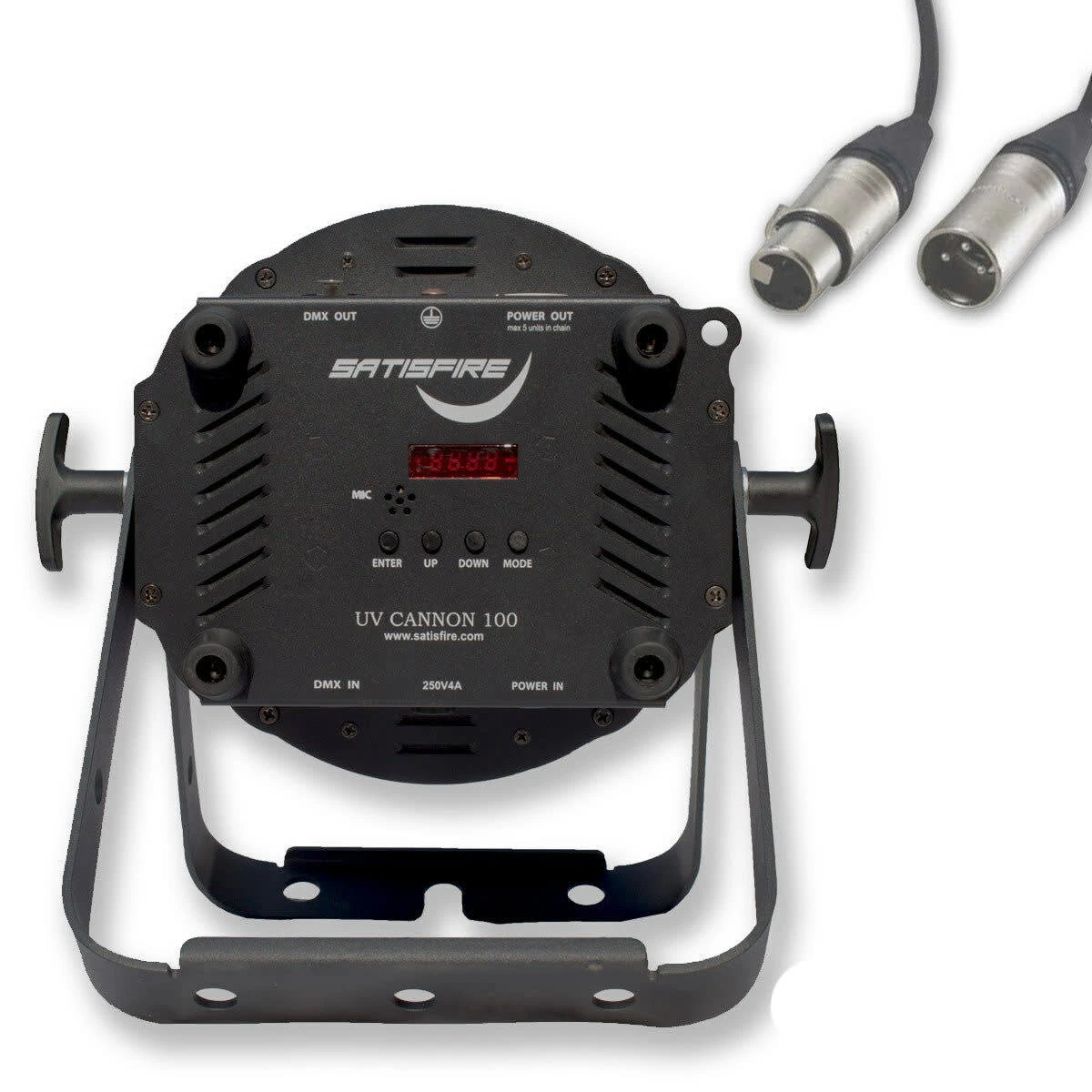 SATISFIRE LED UV Schwarzlicht Kanone 100W – Bild 2