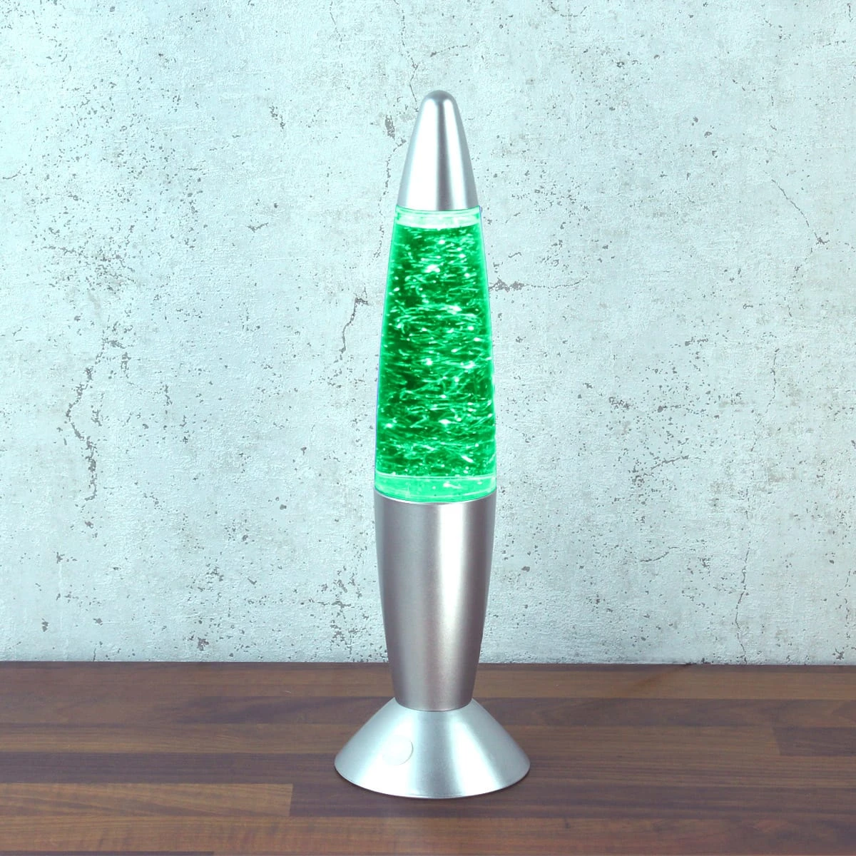 SATISFIRE Rocket Lampe GLITTER RGB Lavalampe H: 36cm In Silber – Bild 4