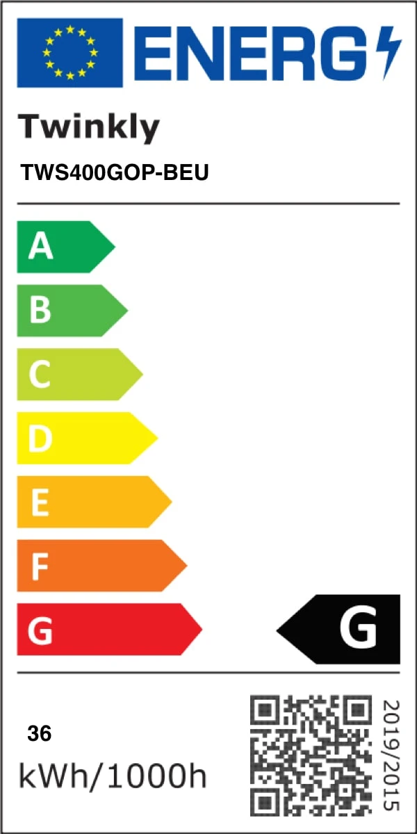 Twinkly Smarte Lichterkette STRINGS Mit 400 LEDs In Weiss/ Schwarz - AWW LED – Bild 5