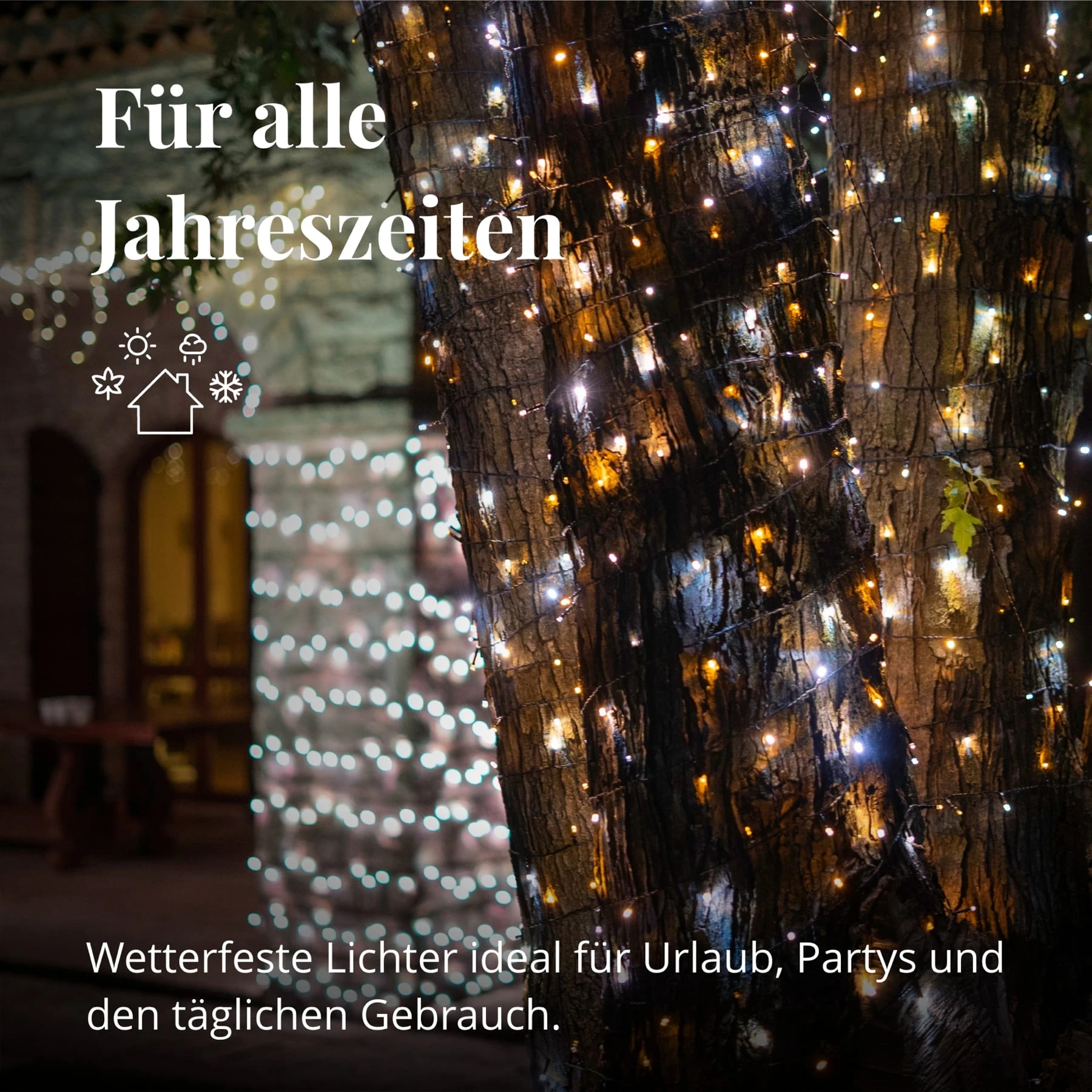 Twinkly Smarte Lichterkette STRINGS Mit 400 LEDs In Weiss/ Schwarz - AWW LED – Bild 7