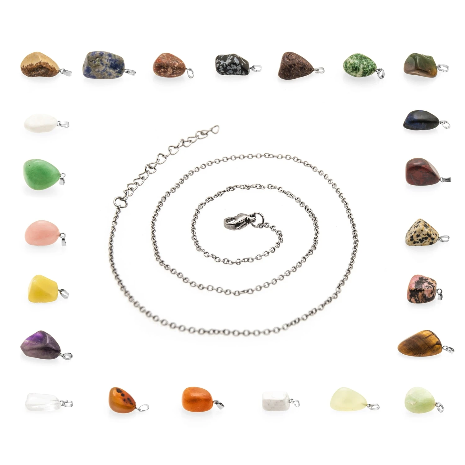 VALIOSA Mode-Schmuck Adventskalender Mit Halb-Edelsteinen – Bild 3