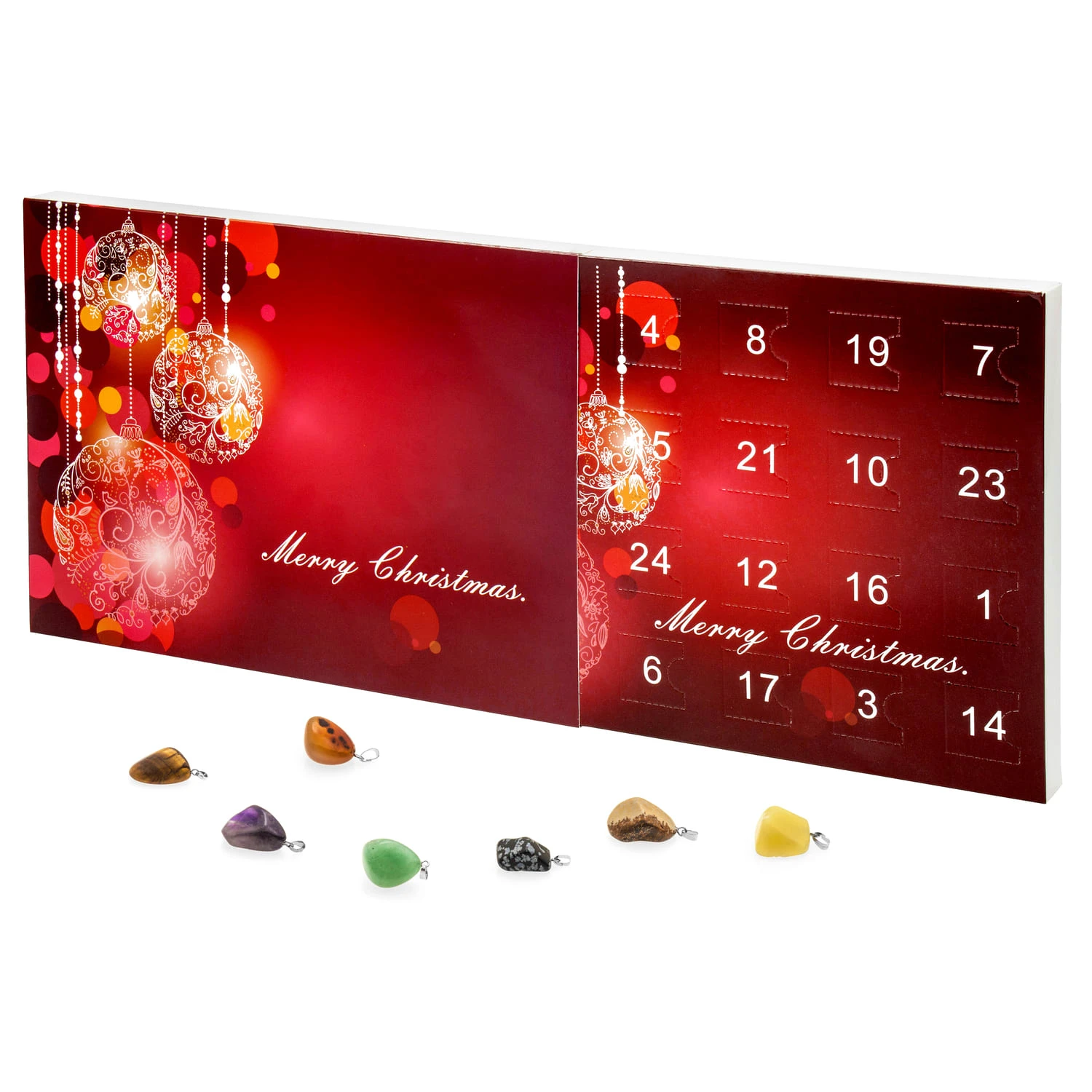 VALIOSA Mode-Schmuck Adventskalender Mit Halb-Edelsteinen